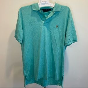 NWOT Polo Ralph Lauren Men’s Size Large Blue Pima Soft Touch